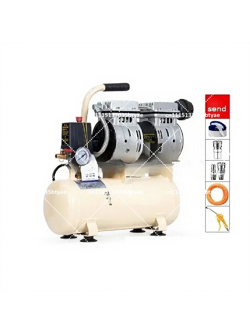 Outdoor Furniture Oil - Tragbare Hochdruck-Luftpumpe 220V Geräuscharmer Ölfreier Kompressor