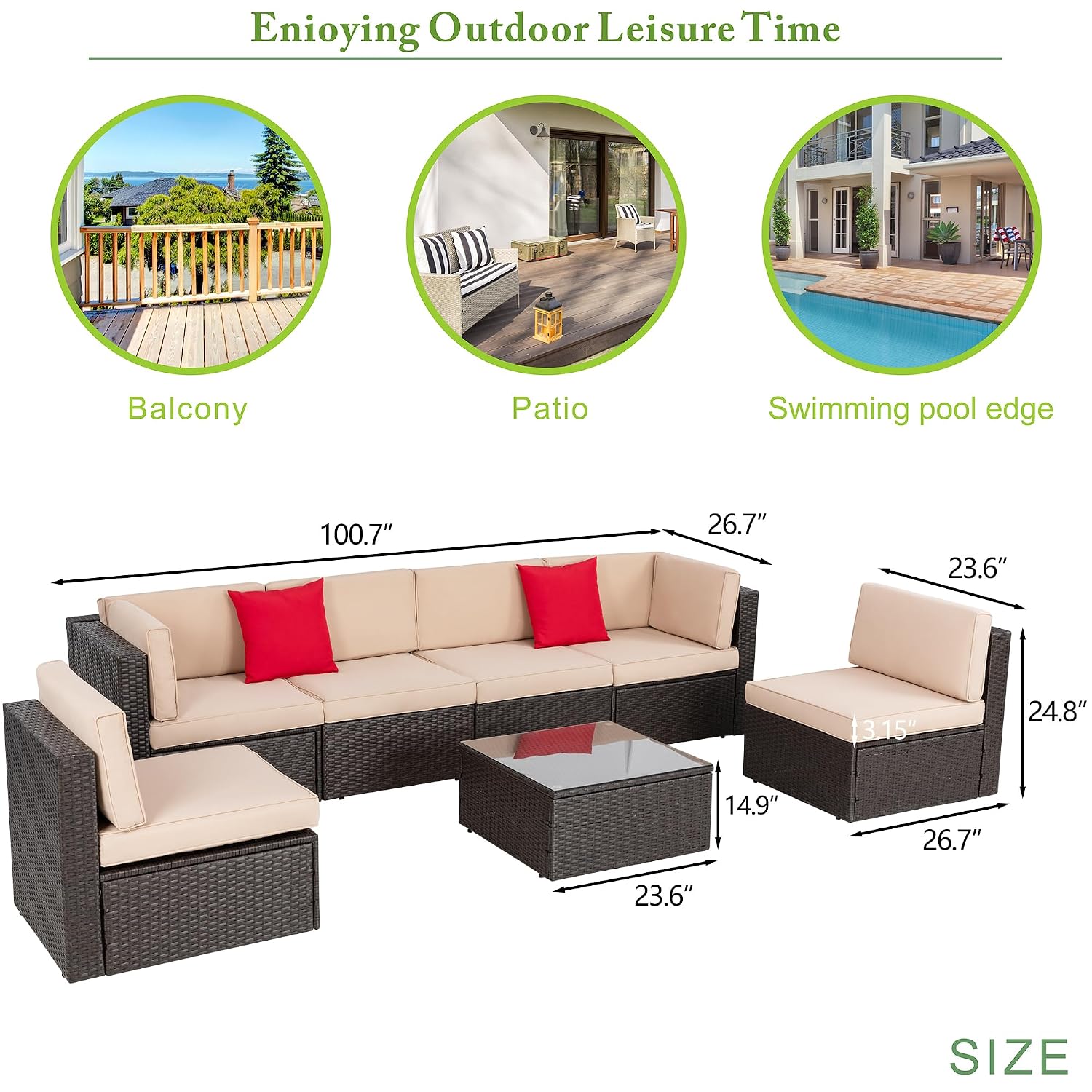 8-teiliges Gartenmöbel-Set mit – Outdoor Furniture With Fire Pit Table Bewertung und Preis